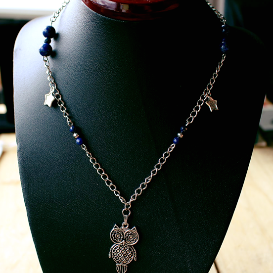 Collier en lapis-lazuli