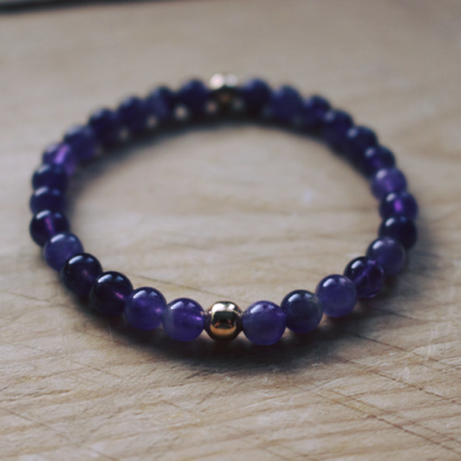 Bracelet améthyste