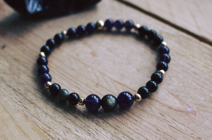 bracelet obsidienne