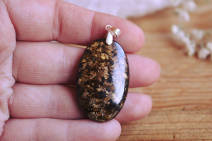 Pendentif bronzite - Image 2