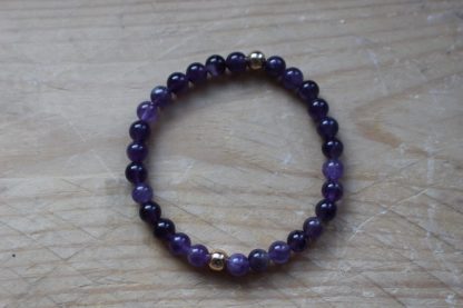 Bracelet améthyste - Tania - Image 2