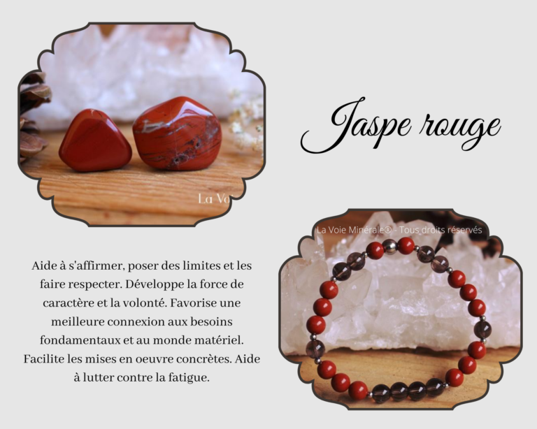 Jaspe rouge La Voie Minérale
