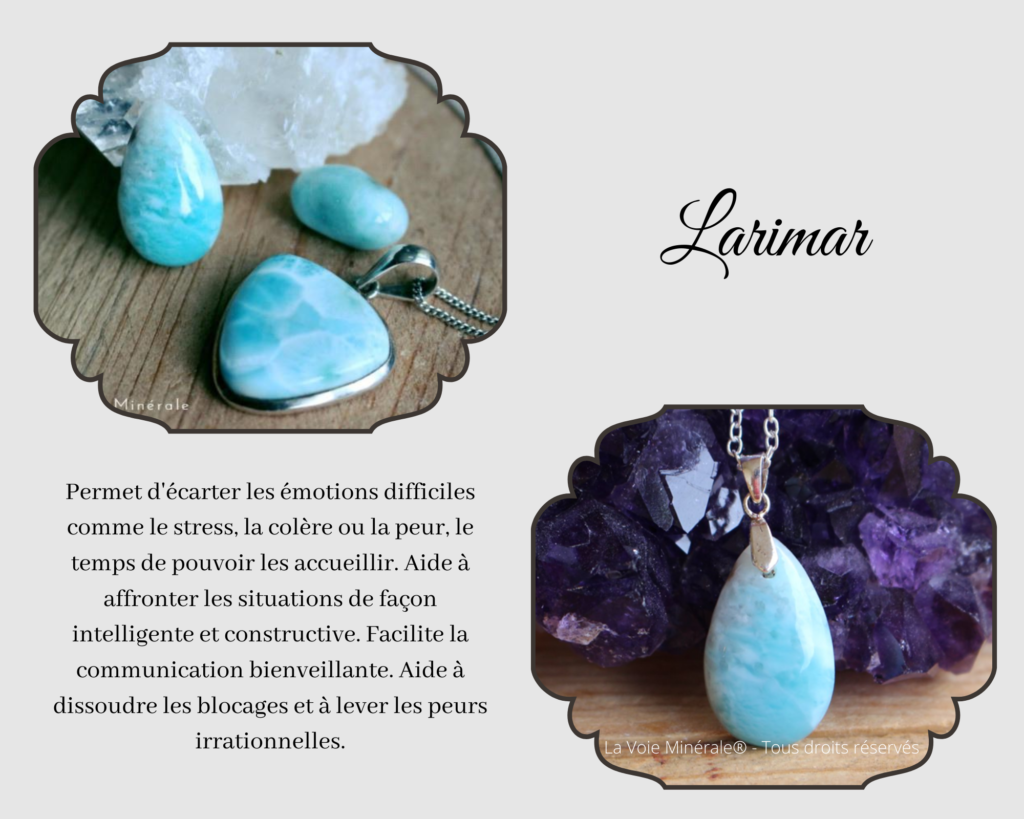 vertus propriétés larimar lithothérapie