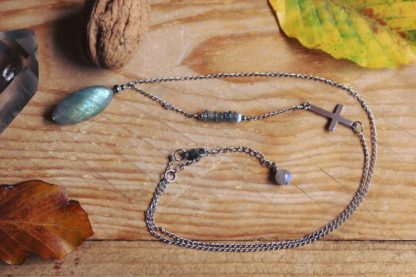 Collier labradorite (réservé)