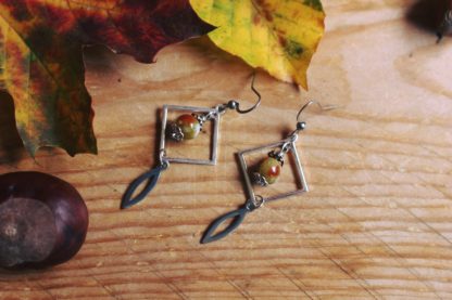 Boucles d'oreilles serpentine – Image 3