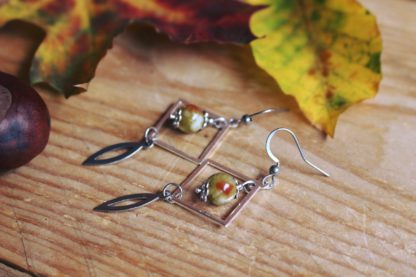 Boucles d'oreilles serpentine – Image 4