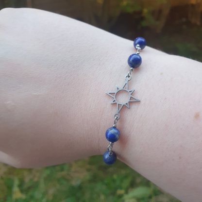 Bracelet en lapis-lazuli - Mystères spirituels