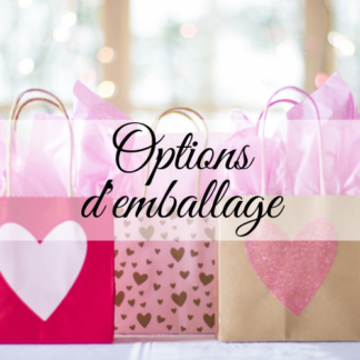 Options d'emballage