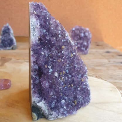 Druse d'améthyste géode pierres naturelles quartz lithothérapie