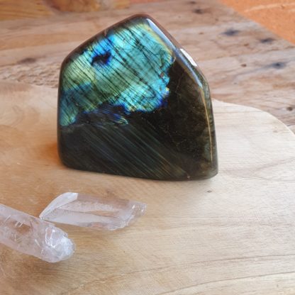 Bloc de labradorite à poser pierres naturelles lithothérapie