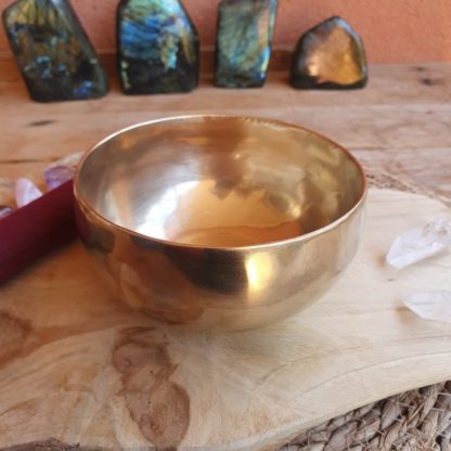 bol chantant tibétain artisanal fait main traditionnel