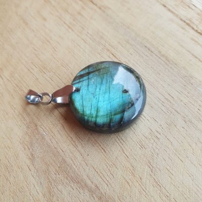 Pendentif en labradorite bijoux pierres naturelles lithothérapie fabriqué en france artisanat