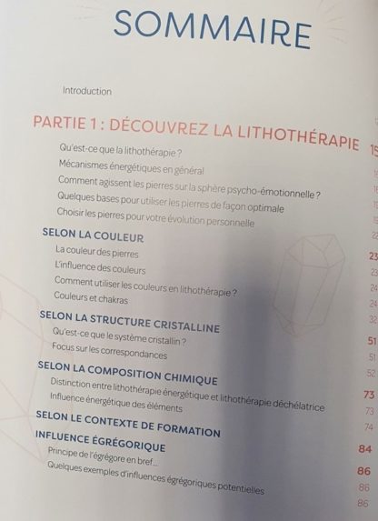 Révélez votre potentiel grâce aux pierres Aurélie Hédin livre lithothérapie