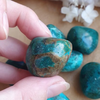 Chrysocolle pierres naturelles lithothérapie