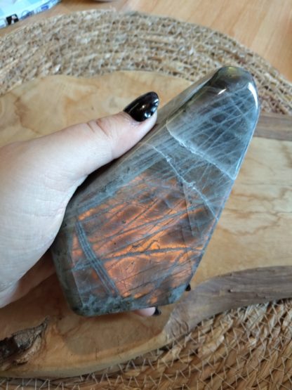bloc labradorite lithothérapie pierres naturelles