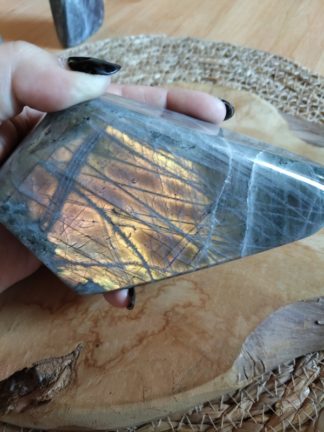bloc labradorite lithothérapie pierres naturelles